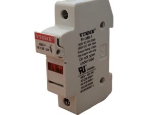 Cylindrical DIN Rail Fuse-holder 10 X 38 With LED Indication