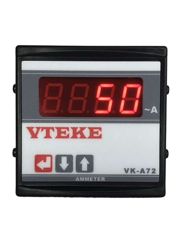 Digital Panel Ammeter 72 X 72